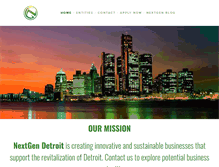 Tablet Screenshot of nextgendetroit.com